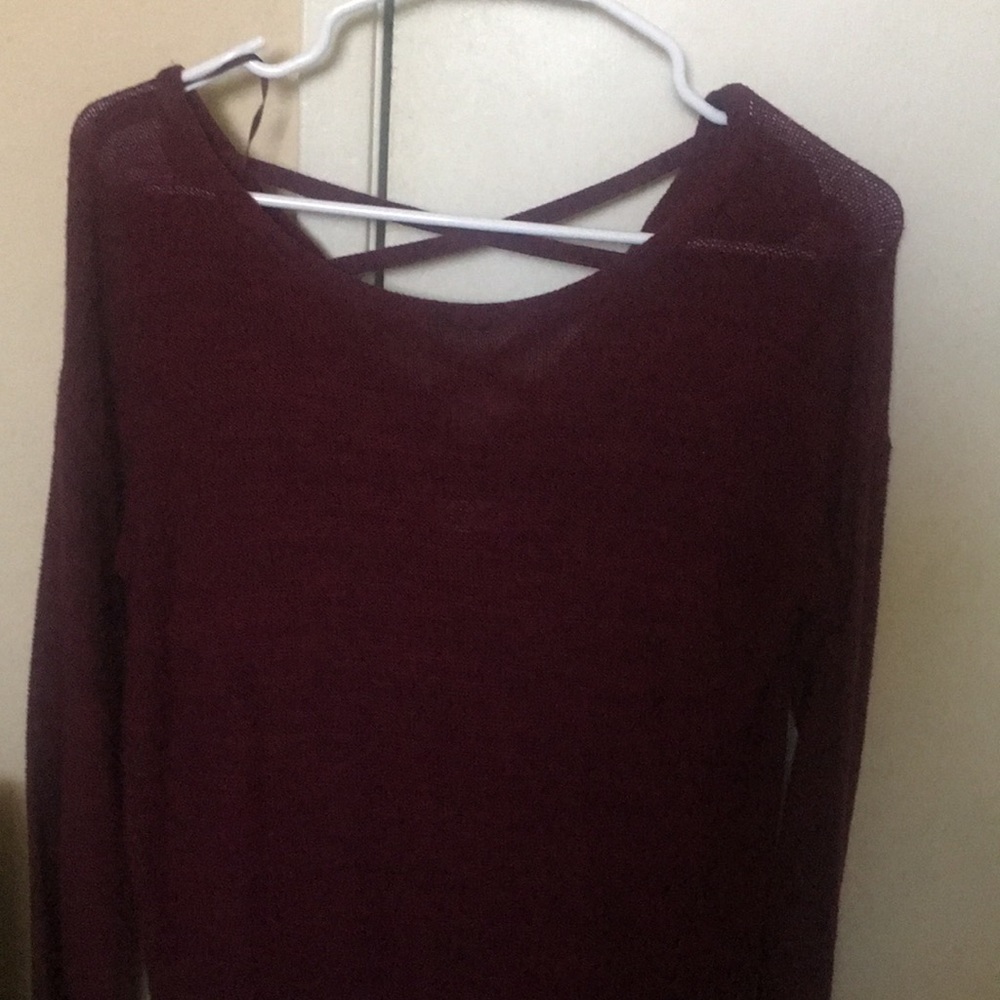 Maroon long sleeve